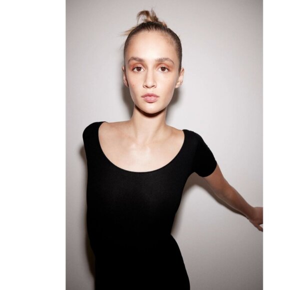 NWT Zara | Seamless Mini Dress with Built-in Briefs - Picture 3 of 14